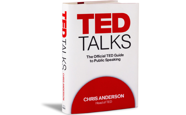 Chris Anderson TED Talks okladka ksiazka przewodnik najlepsze prezentacje
